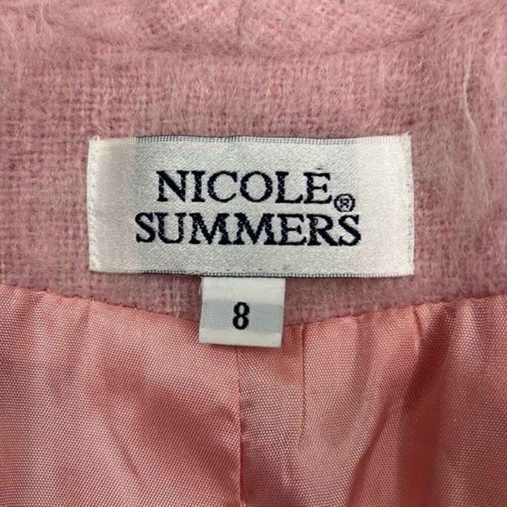 Vintage Pink Shawl Collar Blazer Jacket - Picture 7 of 10